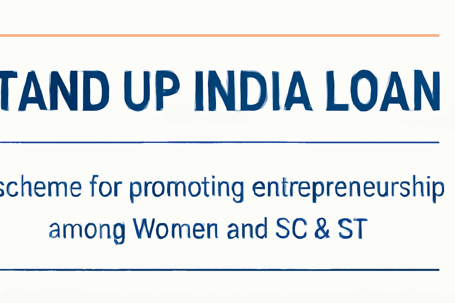 What is Stand Up India Loan?